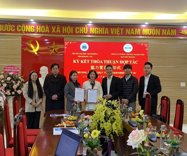 Thỏa thuận hợp tác giữa Bảo Việt và Trường ĐH Thành Đông